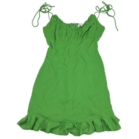 REFORMATION Esther Dress Kelly Size 0 - Picture 5 of 8